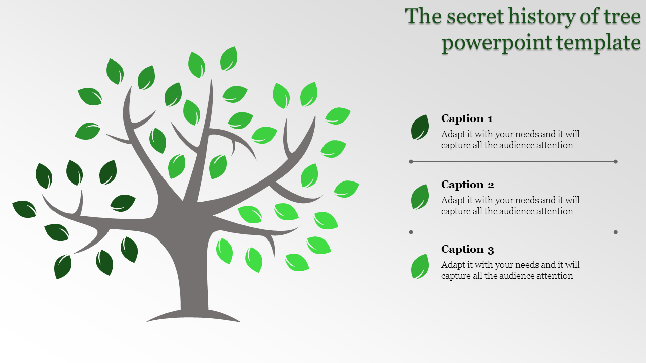 tree powerpoint template-The secret history of tree powerpoint template